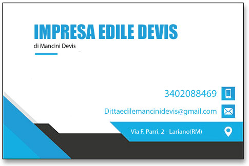 Ditta edile mancini devis